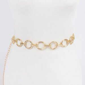 Round Chain Plus Size Belt